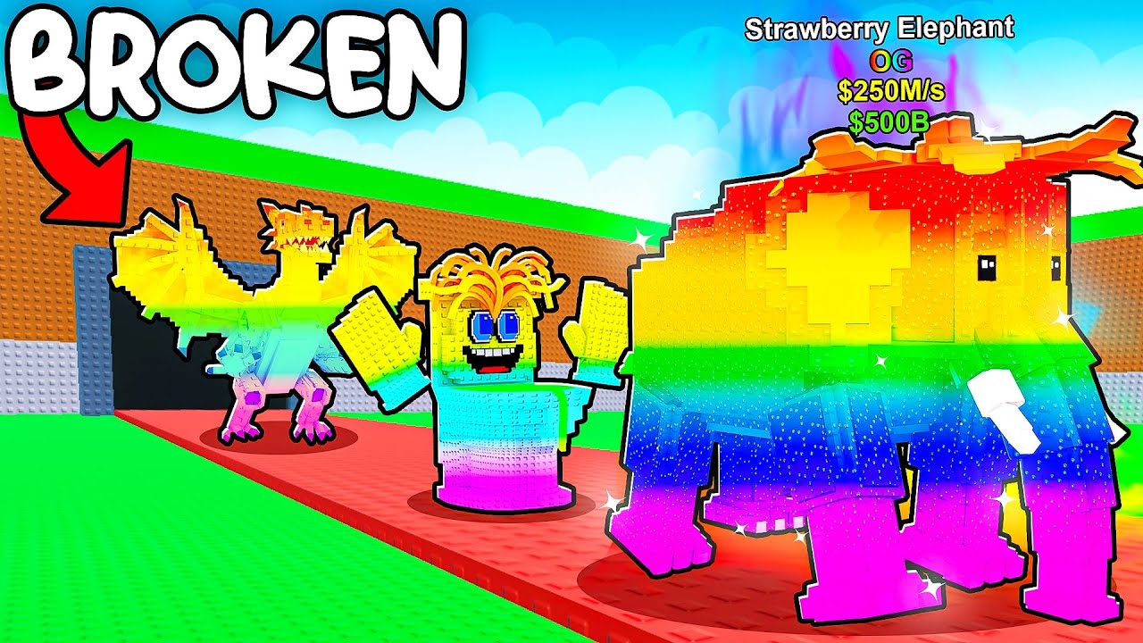 $0 To $1 Trillion Using RAINBOW ONLY Brainrots