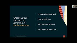 NWRDC/Oracle AI & Analytics Training & Workshop - Day 1 7/15/25