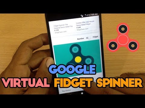 virtual fidget spinner google