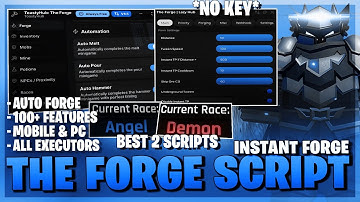 The Forge Script *NO KEY* - Auto Forge, Auto Kill, Dupe, Get Any Role, Ore Spawner & More! 🗡🧟‍♀️