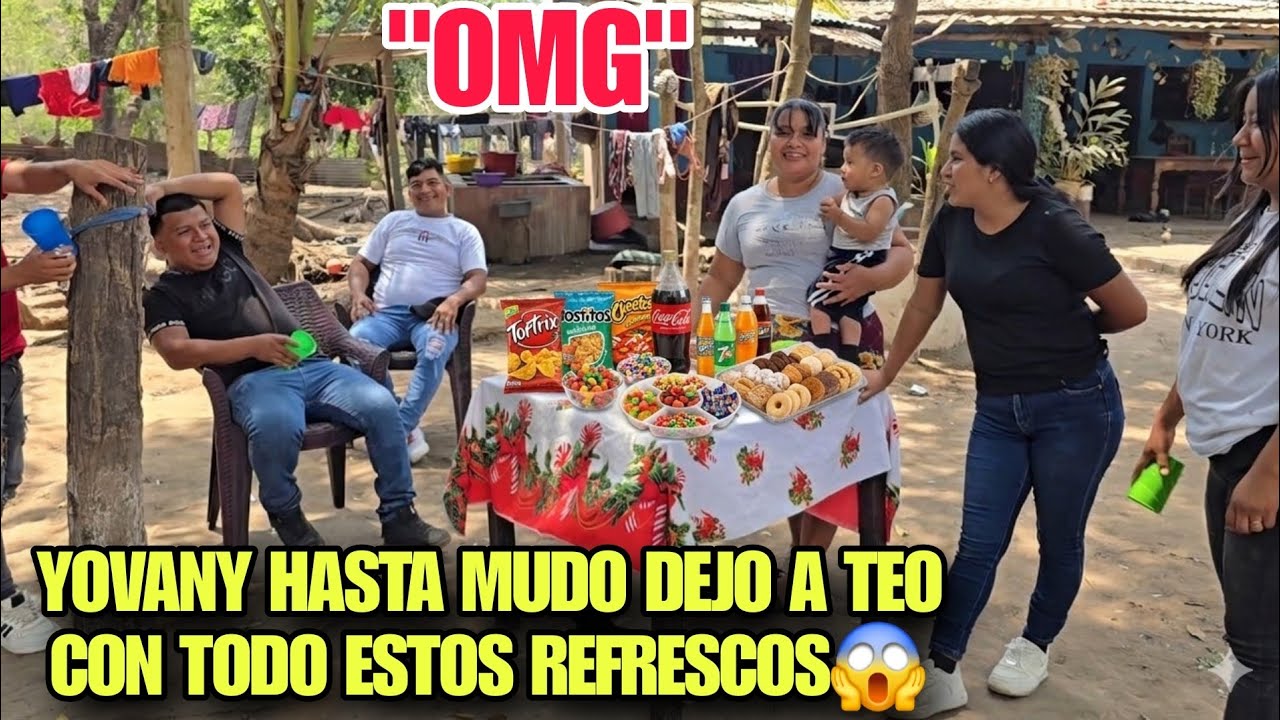 YOVANY Dejo Sentado A TEO y Al Grupo Entero Con Toda Esta Gran Cantidad De Golosinas😱
