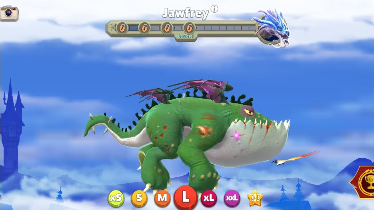 Jawfrey Hungry dragon Gameplay 1080p YouTube