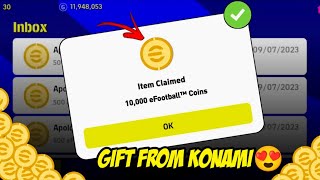 HOW TO GET FREE UNLIMITED EFOOTBALL COINS🤩 | KONAMI GIVEAWAY | EFOOTBALL 2024