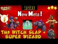 TH9 Witch Slap with Super Wizard/Invisibility Spell - TH9 Best Attack Strategy 2021 - Clash of Clans