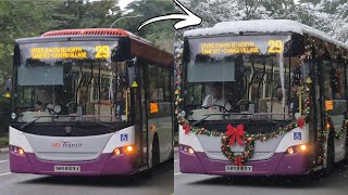 Singapore Buses RUINED By AI! #bus #ai  screenshot 1