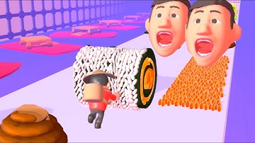 Sushi Runner! 🍣💩🐛 All Levels Gameplay Walkthrough Android İOS NEW LEVELS