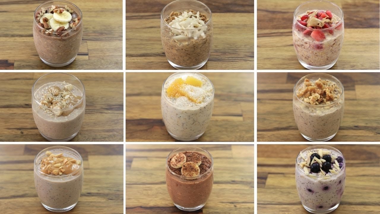 Easy Overnight Oats (6 Amazing Flavors) - Downshiftology