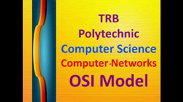 2. TRB Polytechnic Computer Science Computer Networks OSI Model in Tamil|TRB CS CN OSI Model