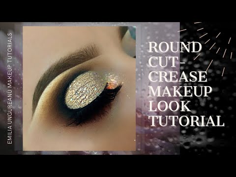 Round Cut Crease Makeup Look Tutorial