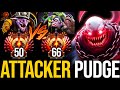 Attacker Pudge Completely Destroyed Timbersaw MID | Pudge Official