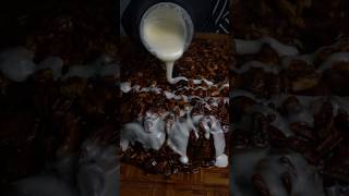 Smoked Sticky Buns = Next Level Dessert #cooking #dessert #bbq