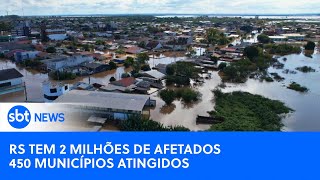 🔴AO VIVO: Chuva dá trégua no RS, mas nível do Guaíba sobe e pode bater novo recorde #riograndedosul