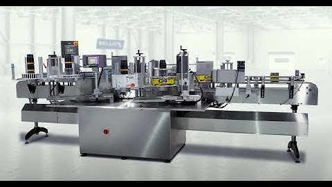 Powder - Nutraceutical - Notaris 2-Head Wrap Labeler with Orientation - Tamper Evident Seal