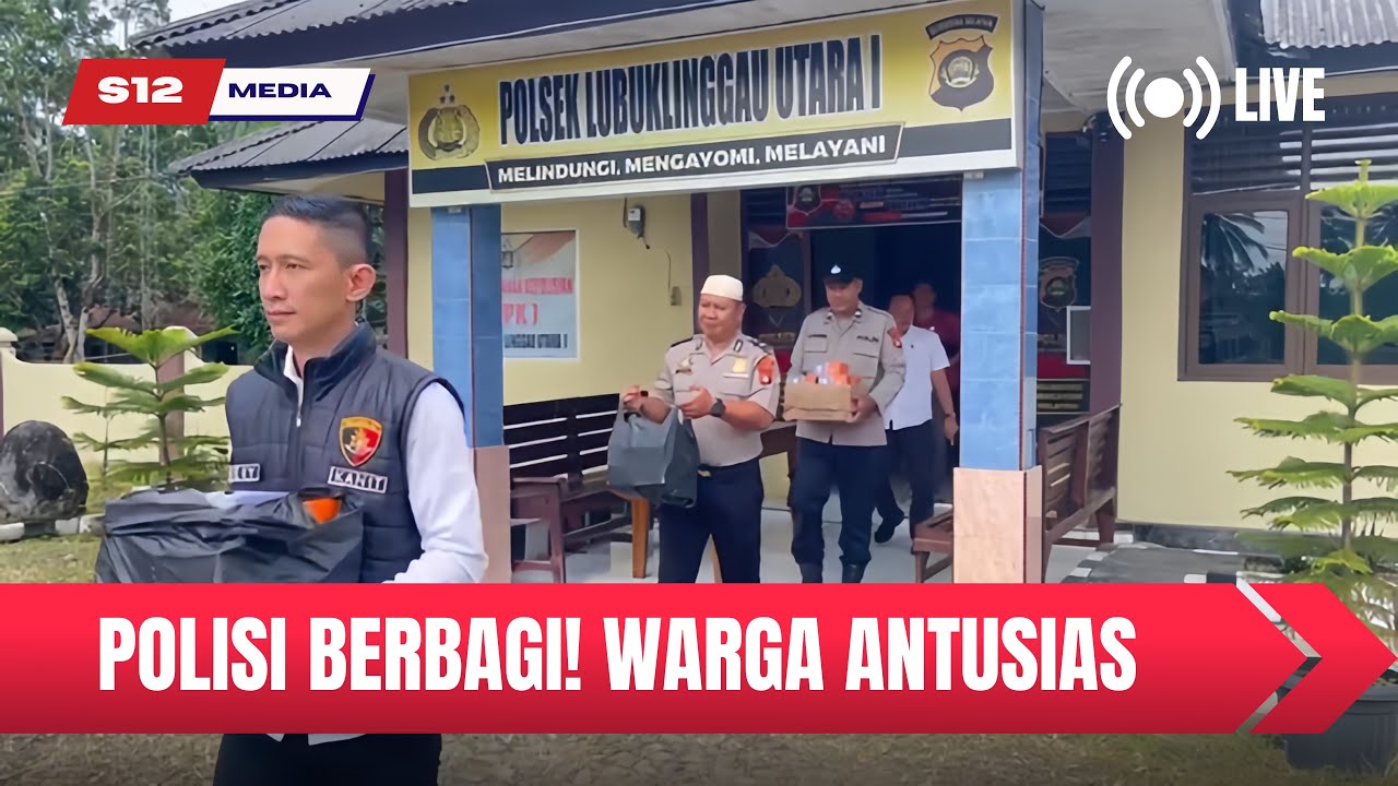 HARU! Polisi Turun ke Jalan, Polsek Lubuklinggau Utara Bagi Takjil Gratis | LIVE | NEWS | SUMSEL |