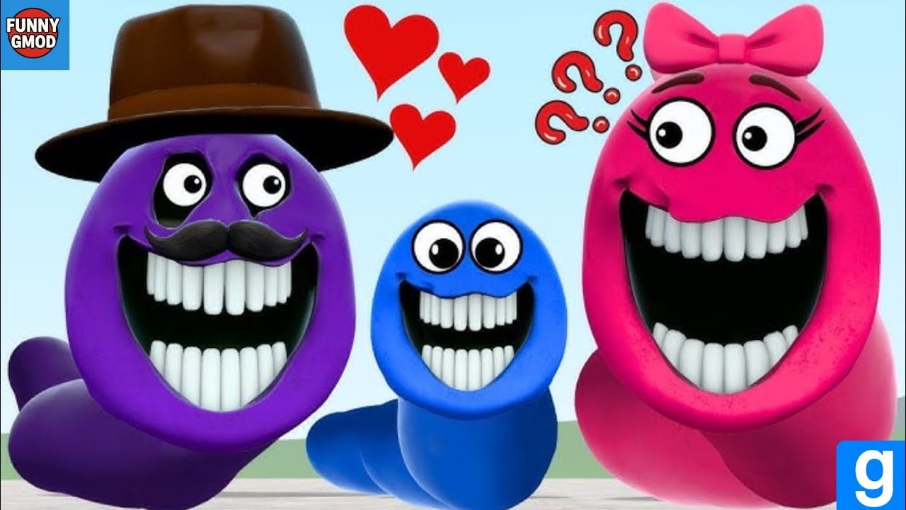 ROBLOX HUNGRY SNAKE FOUND HIS FAMILY, DADDY & MOMMY HUNGRY SNAKE In Garry's Mod