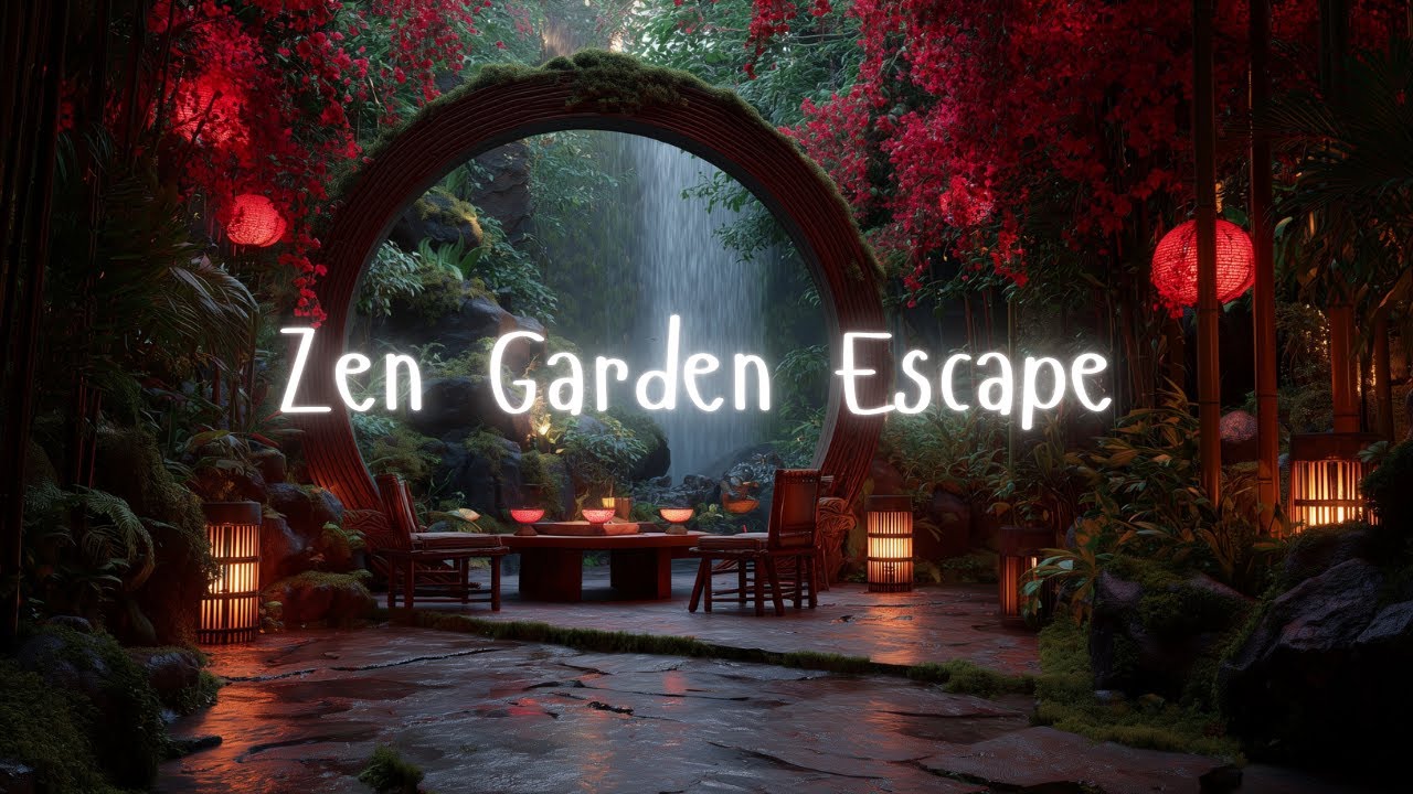 🌿 Tranquil Zen Garden | Soothing Ambient Meditation Music for Deep ...