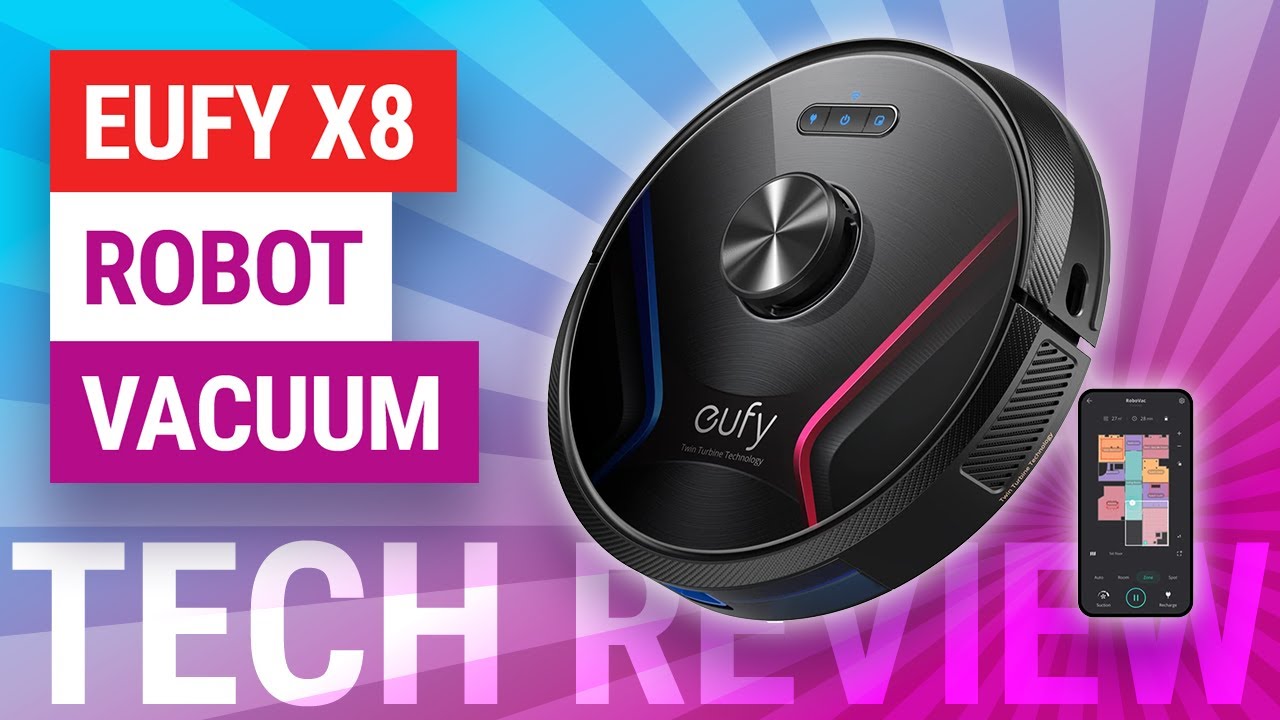 Eufy RoboVac X8 Robot Vacuum Cleaner Review YouTube