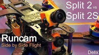 RunCam Split 2 vs Split 2S Side by Side Flight