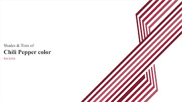 Shades & Tints of Chili Pepper color #ac1e3a A Warm Red color #981a33 #85172d #b5374f #be5065