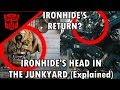 Why Was Ironhide's Head In The Junkyard?(Explained)-Transformers The Last Knight Ironhide's head