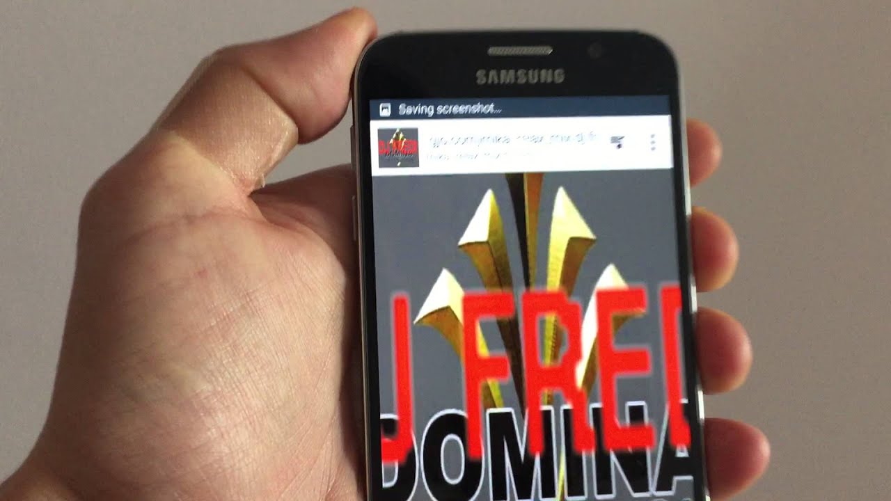 How to Take a Screenshot with a Galaxy S6 or