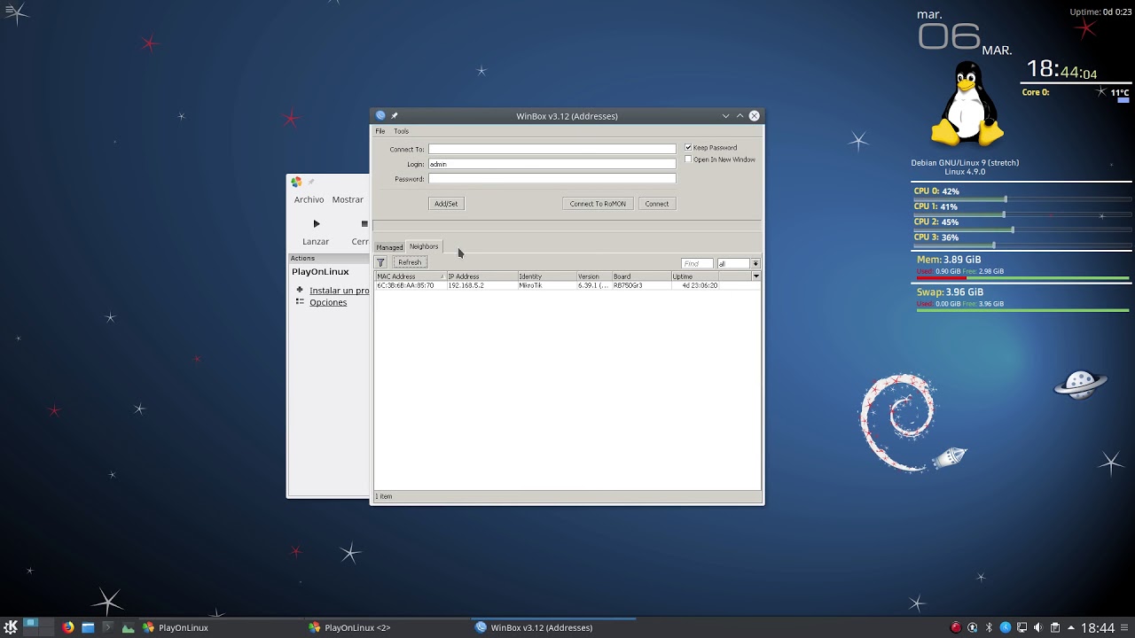 Instalacion De Winbox 3 12 X En Linux YouTube