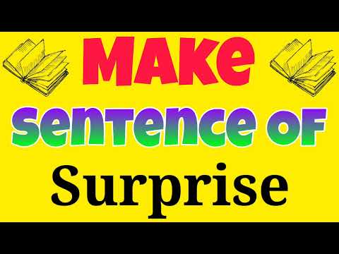 वीडियो: एक वाक्य में विस्मय शब्द का उपयोग कैसे करें?