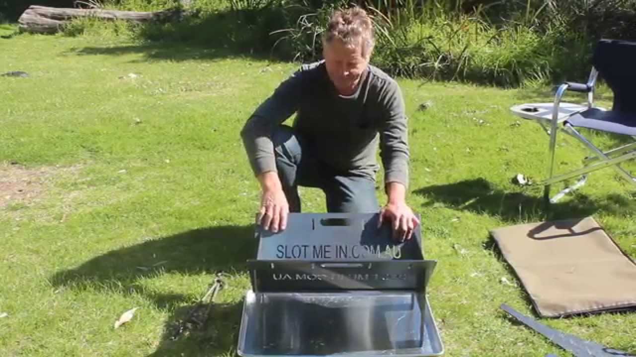The Wedge Fire Pit Setup Youtube