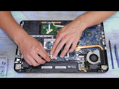 Restoring and Upgrading an Old Toshiba L875