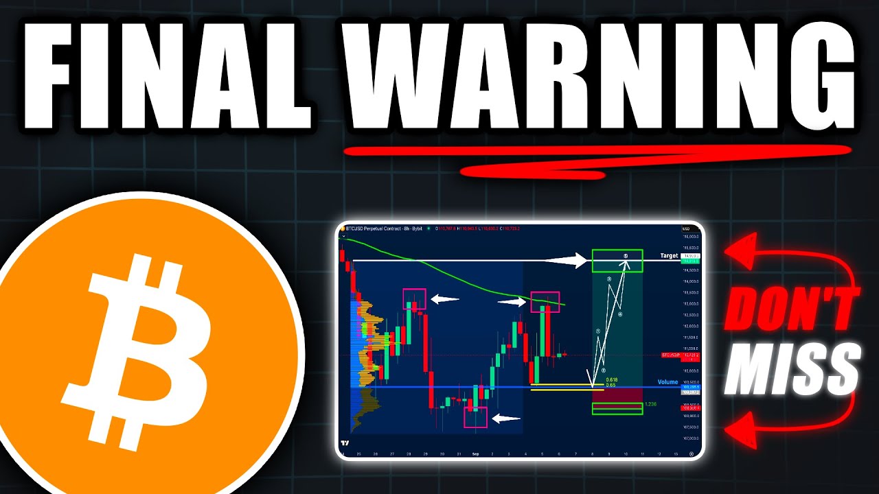 BITCOIN: This Will Get Brutal! (soon) - BTC Price Prediction Today