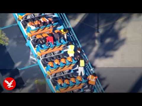 Passenger dies after falling from Six Flags rollercoaster and landing on other riders