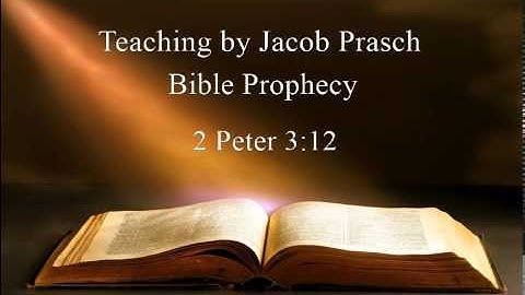 Jacob Prasch Bible Prophecy - Andrew R