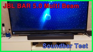 JBL Bar 5.0 Multi Beam soundbar - sound test