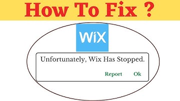 Unfortunately,Wix Has Stopped Error in Android - Wix Not Open Problem | AllTechapple