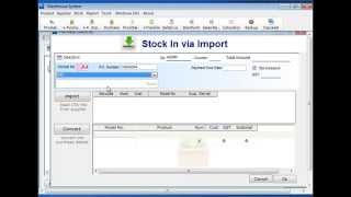 Data import