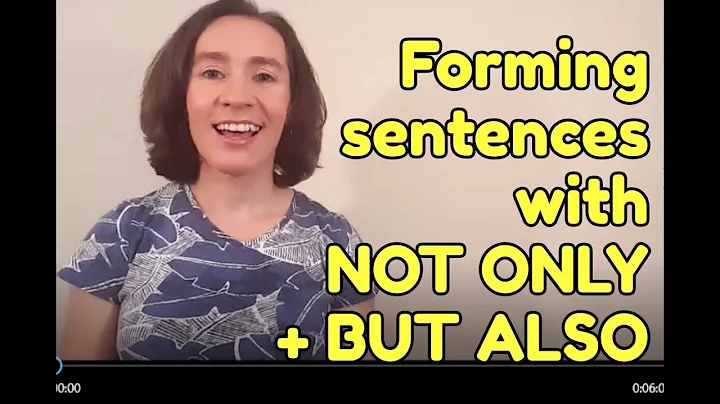 How to form English sentences with NOT ONLY + BUT ALSO - DayDayNews