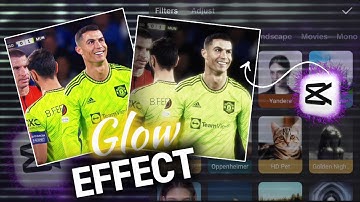 How to Glow effect Capcut ✨ (glow effect capcut tutorial) glowing effect - haze flare glow effect