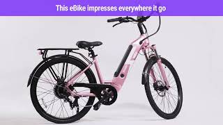 GIO Storm - the Rose Gold Electric Bike