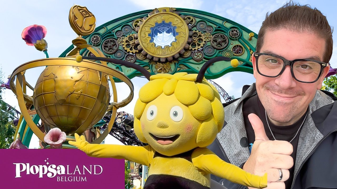 UNGLAUBLICH! Meine erste Fahrt mit Ride to Happiness! 😍 | Plopsaland De Panne Vlog 2025