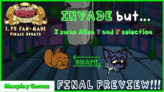 Invade but I swap Alien Tom & Jerry selection | FNF: TBS V.1.75 FM (FINALE UPDATE)