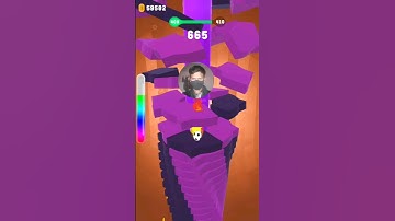 drop stack ball level 410 #shorts #dropstackball #blackgamerbpt