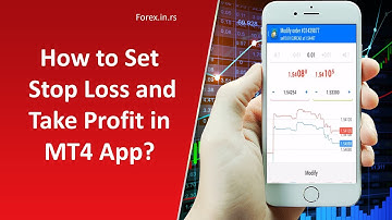 How to Set Stop Loss and Take Profit in MT4 App?