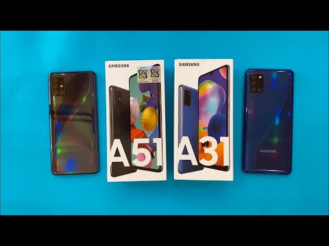 Samsung Galaxy A31 vs Samsung Galaxy A51