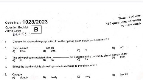 1028/2023 CSEB Exam Answer Key ...01/04/2023