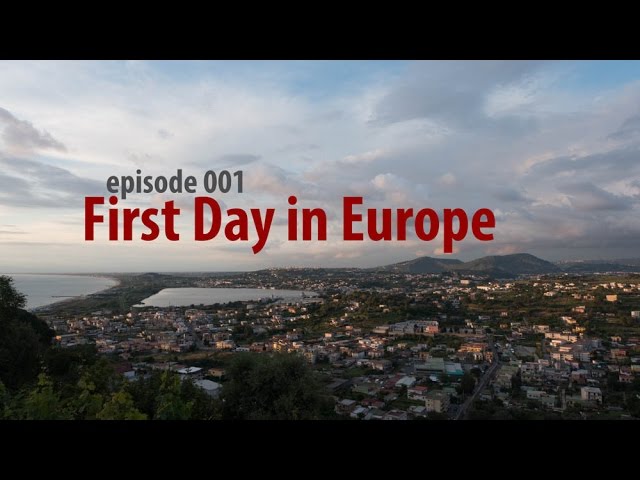 First Day in Europe – Backpack Europe 001