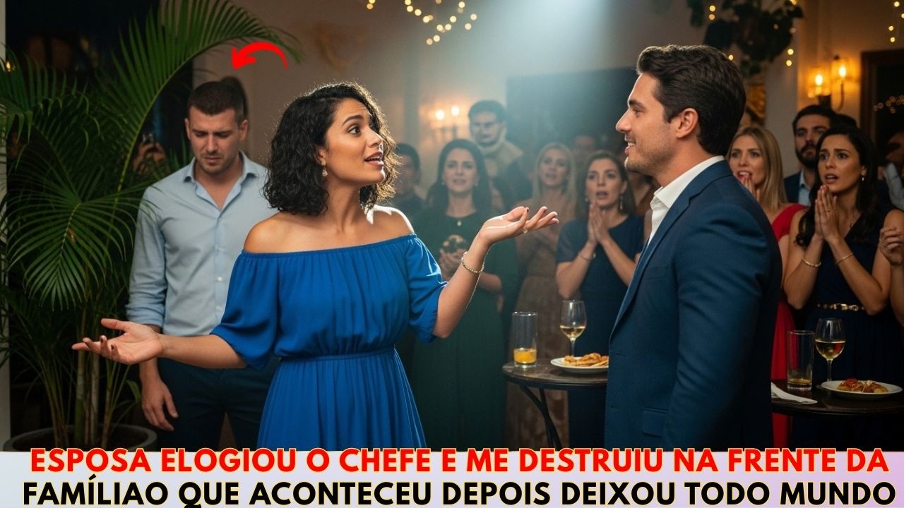 Minha Esposa Me Humilhou no Nosso Aniversário ElogiandooChefe DelaMas o Plano Dela Saiu Pela Culatra