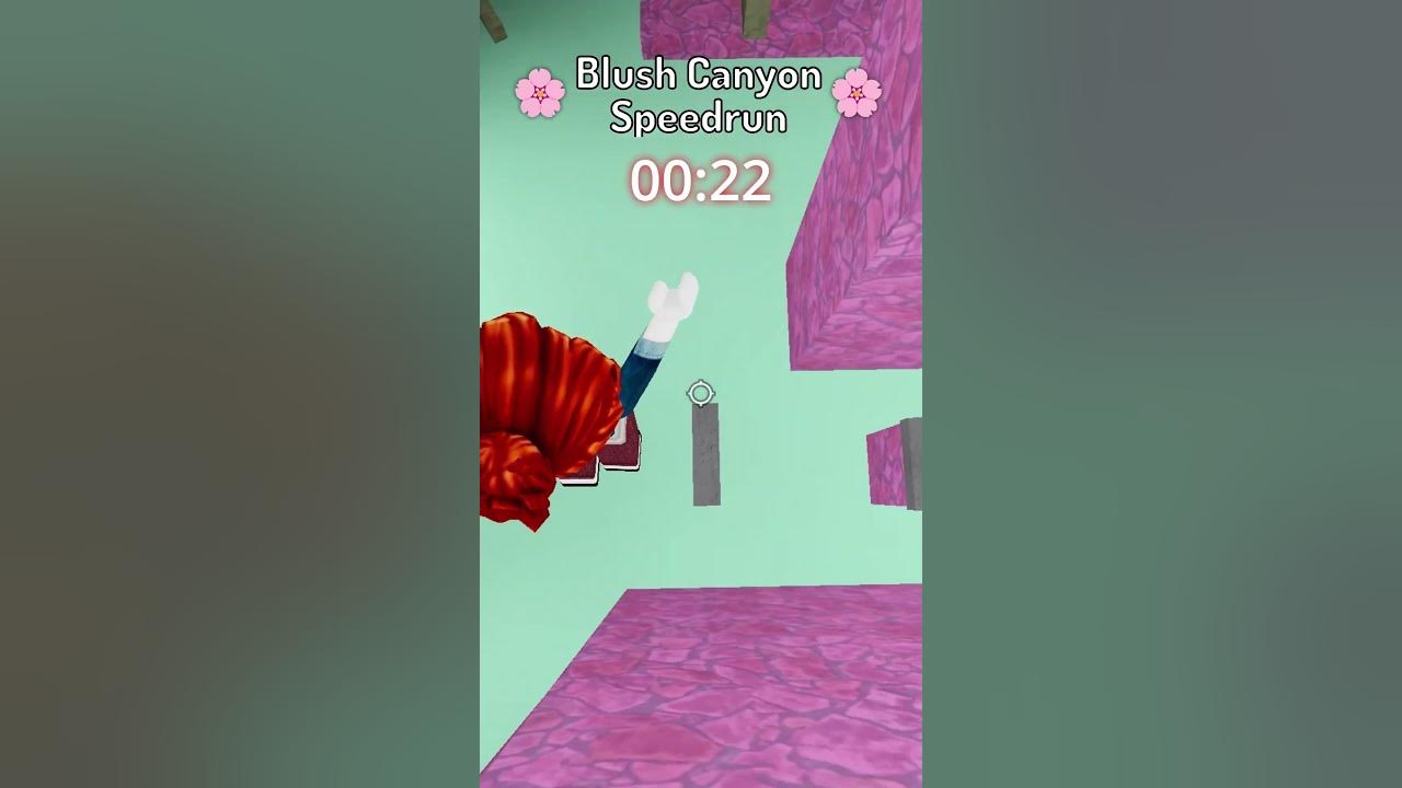 🌸 SUPER FAST Blush Canyon Speedrun! (WR?) 🌸