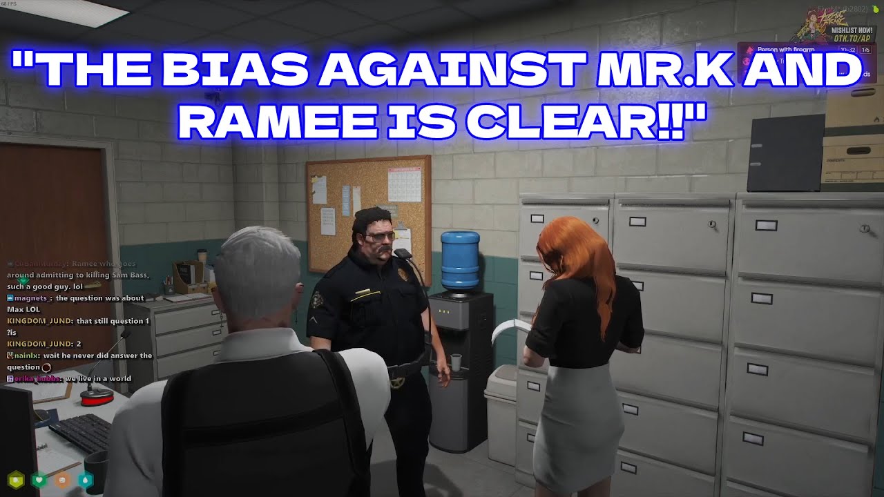 Cornwood FEELS Officers Were Treating Mr.K And Ramee As Criminals And Showed Bias...| NoPixel 4.0