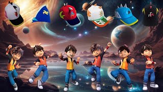 Boboiboy Galaxy Kuasa Elemental Hunting Topi Elemental Fusion (boboiboy supra sopan frostfire sori)