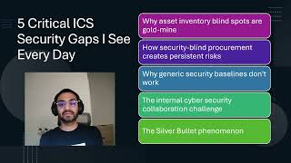 5 Critical ICS Security Gaps I see Every Day